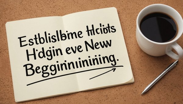 Créez des habitudes positives pour un nouveau départ enthousiaste